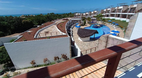 Balcony/terrace 2, Apto com Jacuzzi no Brisas do Amor - Praia do Amor, Tibau do Sul