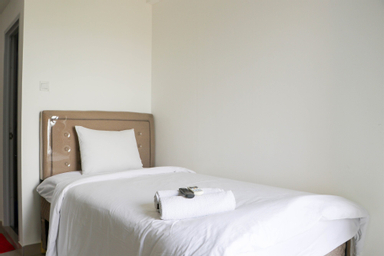 Bedroom 1, Simply Look and Comfy Studio Sayana Bekasi Apartment By Travelio, Bekasi