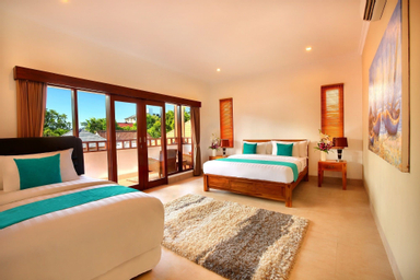 Bedroom 2, Villa De Liza Seminyak Beachside, Badung
