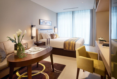 Aparthotel Kamar Deluks dengan 2 Kamar Tidur Ranjang King