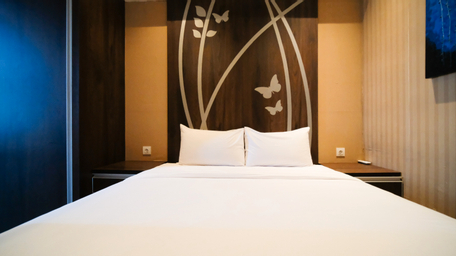 Bedroom 3, Good Location and Comfy 2BR at Tamansari Papilio Apartment By Travelio, Surabaya