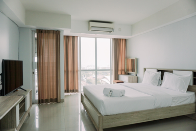 Bedroom 1, Cozy Living Studio Room Apartment at H Residence By Travelio, Jakarta Timur