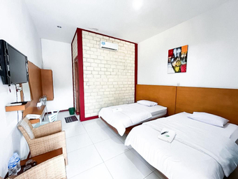 Bedroom 3, Hotel Pondok Hexa Seaside, Sukabumi