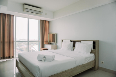 Bedroom 1, Cozy Living Studio Apt at H Residence By Travelio, Jakarta Timur