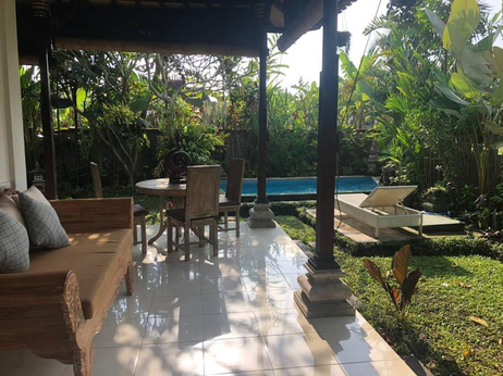 A Lush Tropical Villa in Ubud Rice Fields, Gianyar Booking Murah di ...