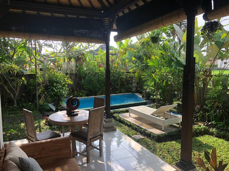 A Lush Tropical Villa in Ubud Rice Fields, Gianyar Booking Murah di ...