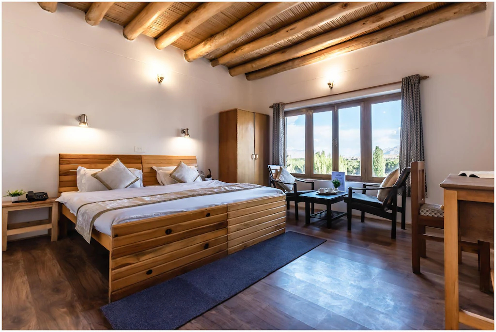 Bedroom 3, Agling Resort, Leh