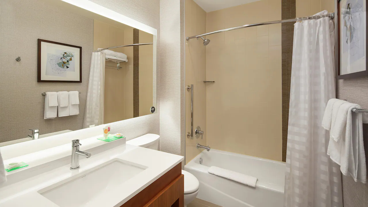 Bathroom 5, Hyatt Place Oklahoma City Bricktown, Oklahoma
