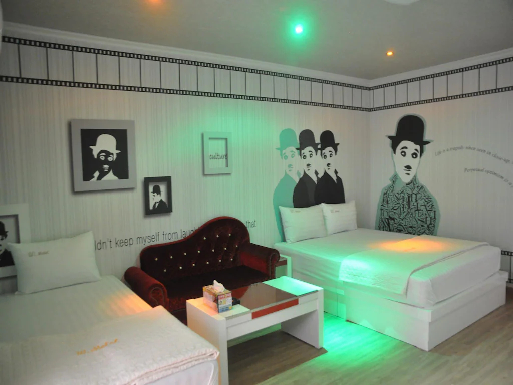 Bedroom 2, W Motel Andong, Andong