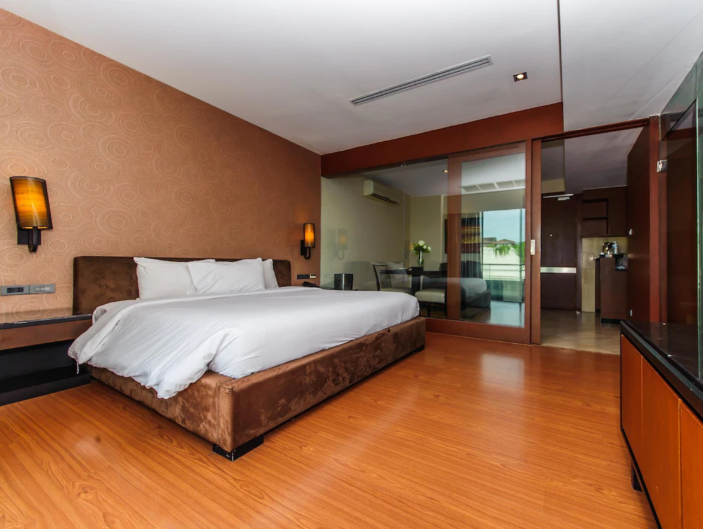 Bedroom 3, Pietra Hotel, Huai Kwang