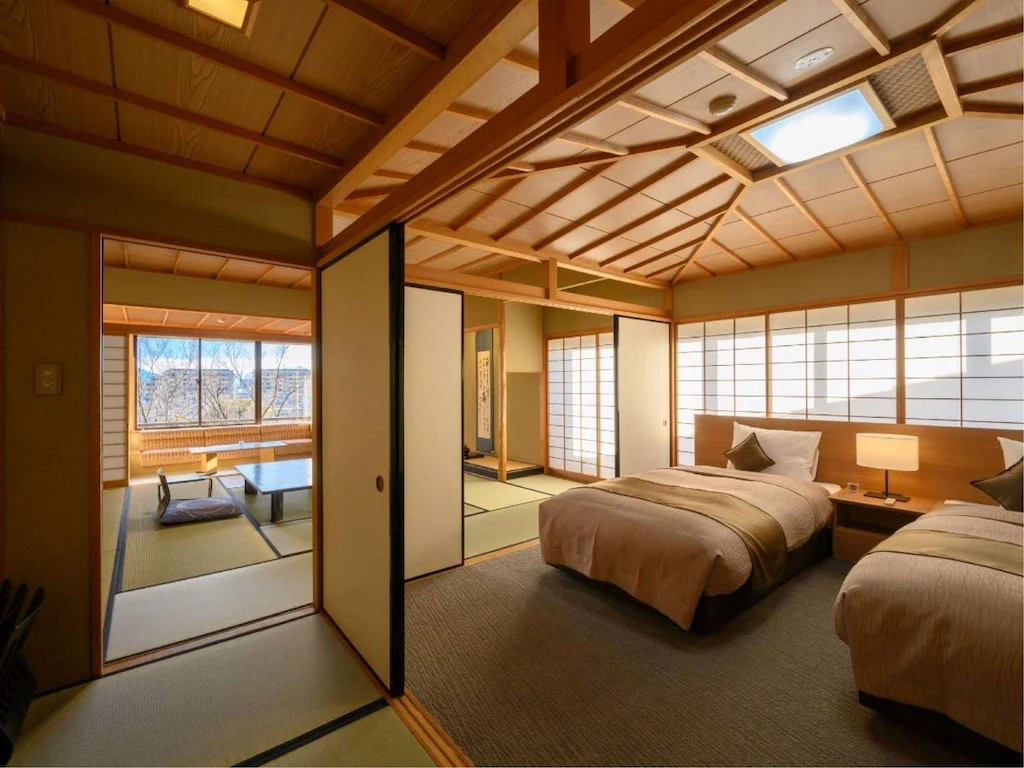 Bedroom 2, Tokiwa Hotel, Kōfu