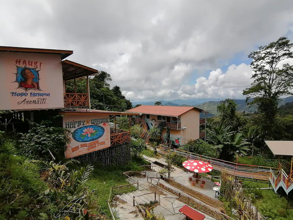 Exterior & Views 1, Happy Garden Resort - Hostel, Ranau