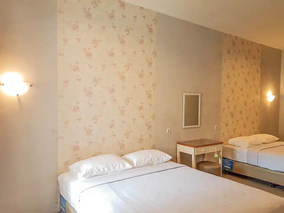Bedroom, Two Bedroom Villa in Batu City at Rosetta, Malang