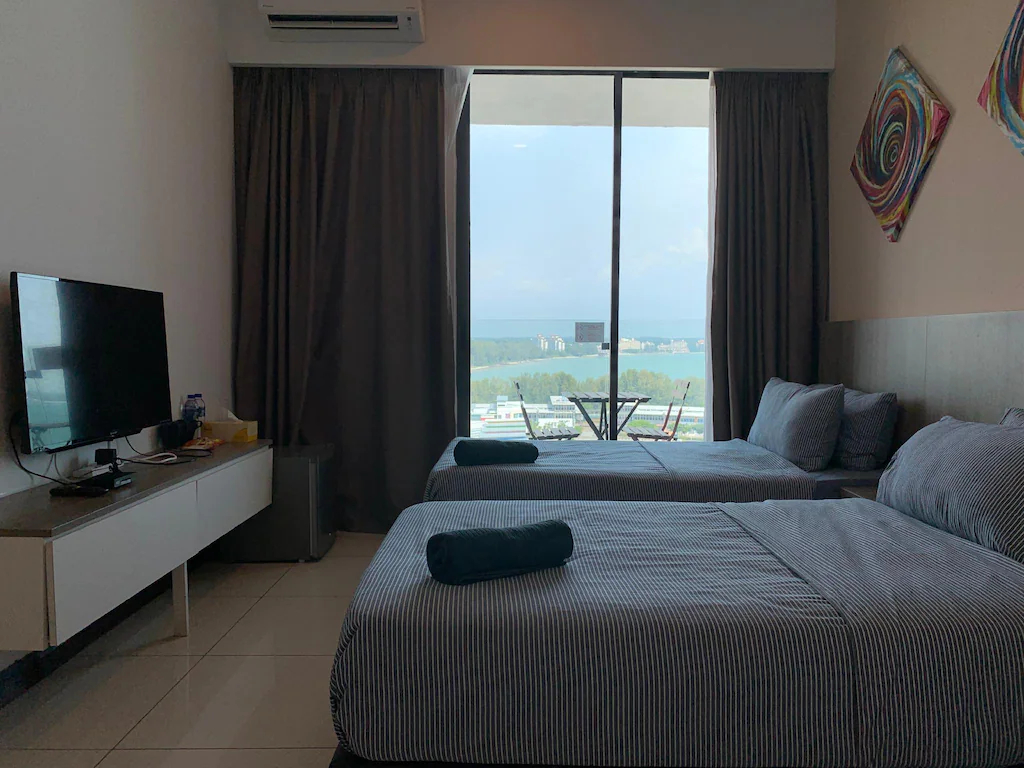 Bedroom 2, Port Dickson Waterfront Apartments, Port Dickson
