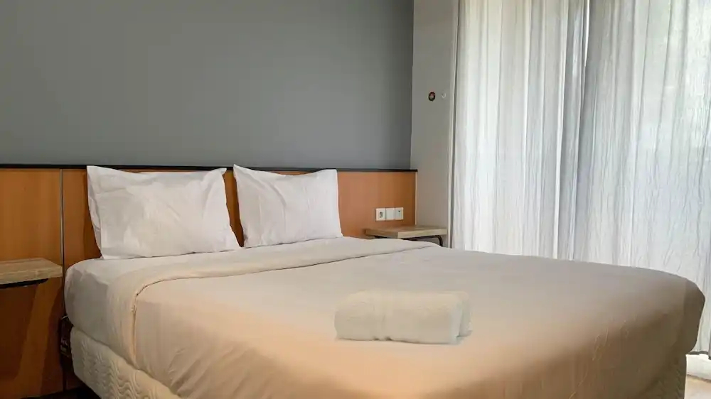 Bedroom 3, Minimalist And Comfort Studio At West Vista Apartment, West Jakarta