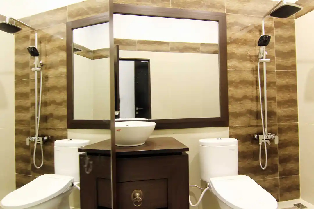 Bathroom, The Baliview Luxury Villas & Resto, Pekanbaru