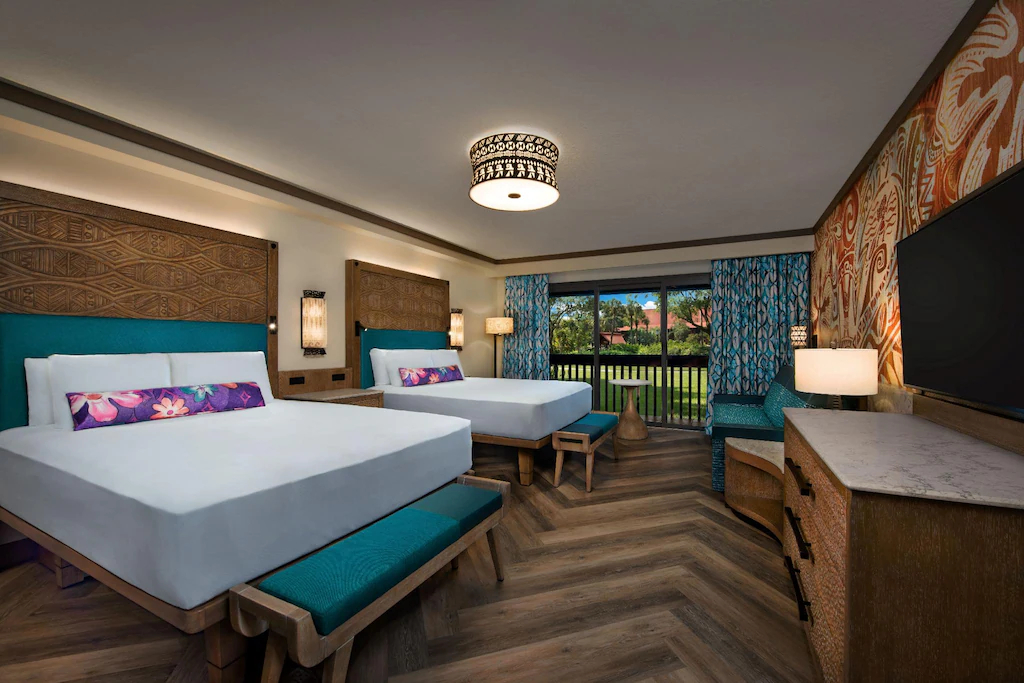 Bedroom 4, Disney's Polynesian Villas & Bungalows, Orange