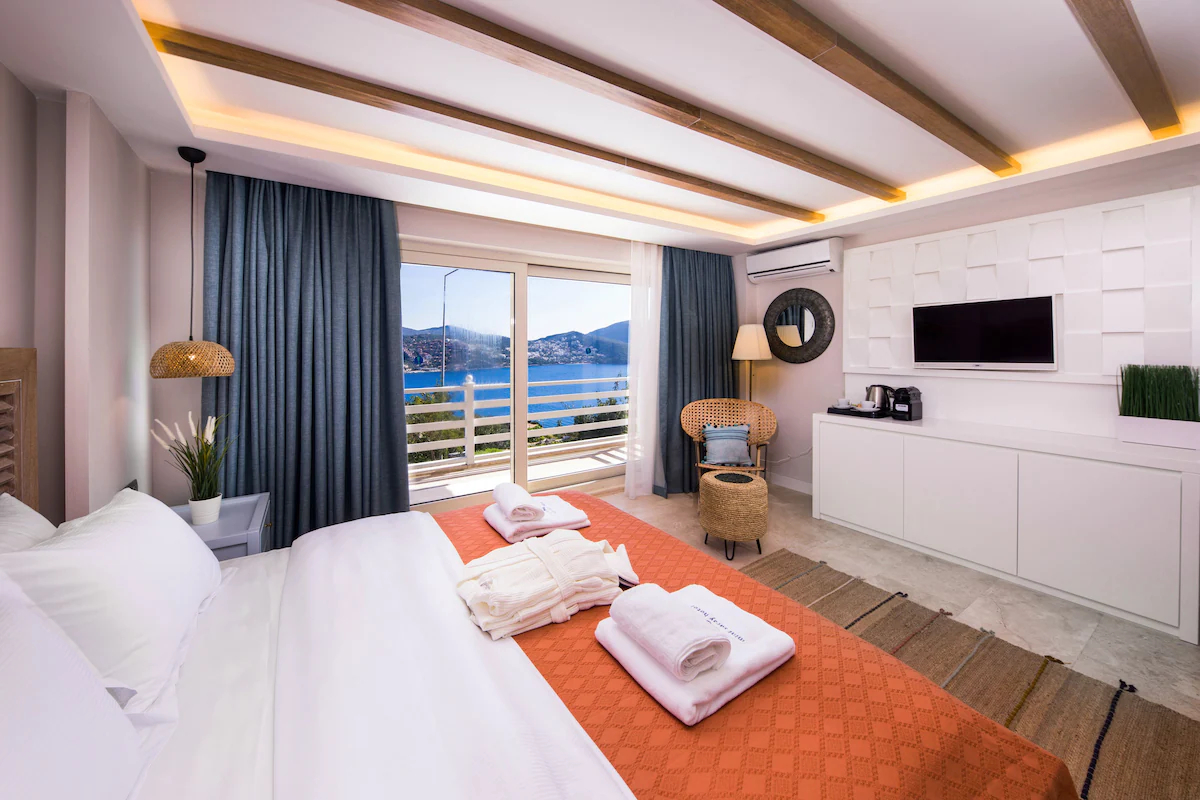 Bedroom 4, Kalkan Saray Suites, Kaş