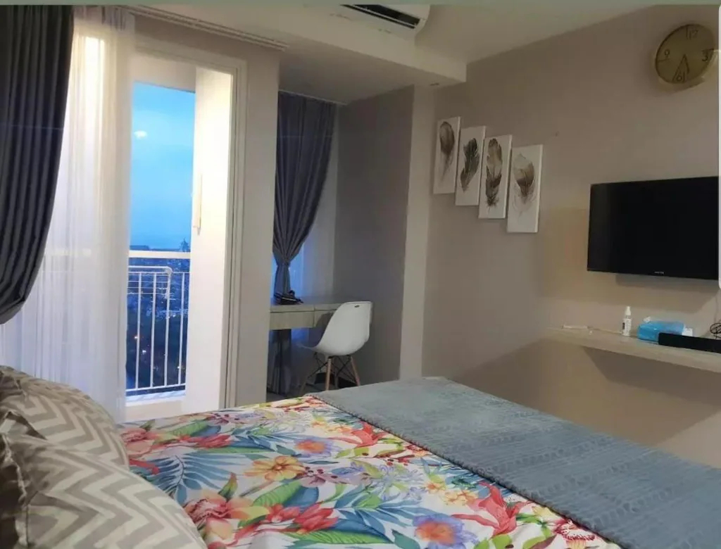 Bedroom 2, Bellvaroom 01 apartemen studio nyaman diatas mall, Surabaya