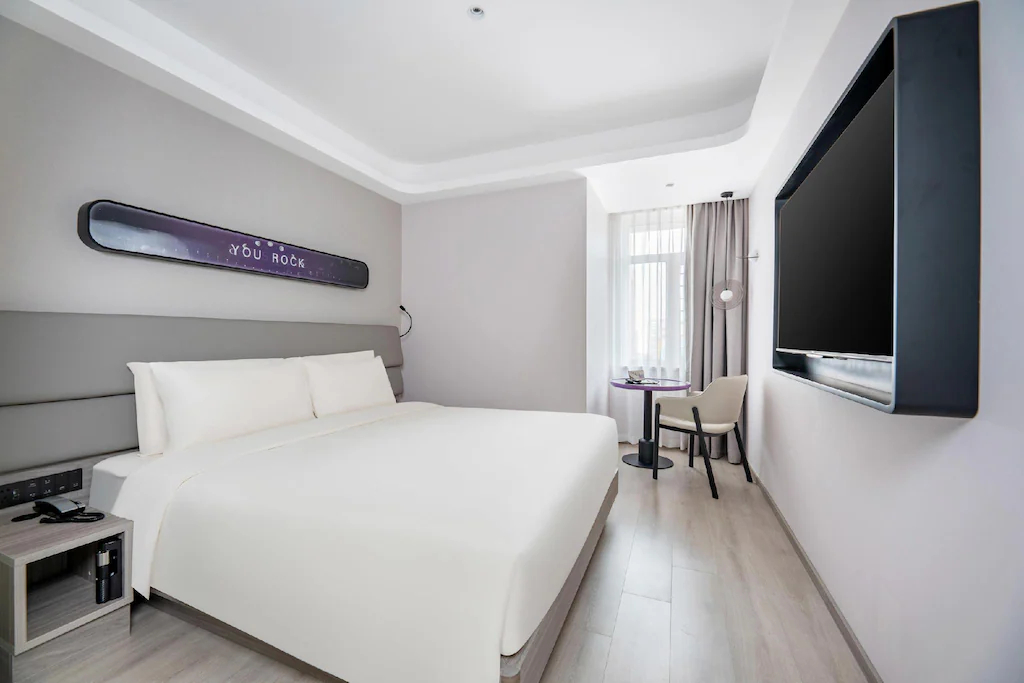 Bedroom 2, Atour X Hotel Huanan Plaza Huadong Road, Dalian