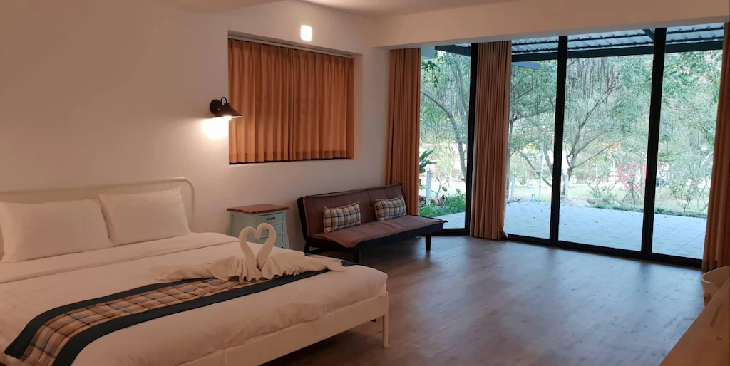 Bedroom 3, Rak Na Suan Pueng Resort, Suan Phung