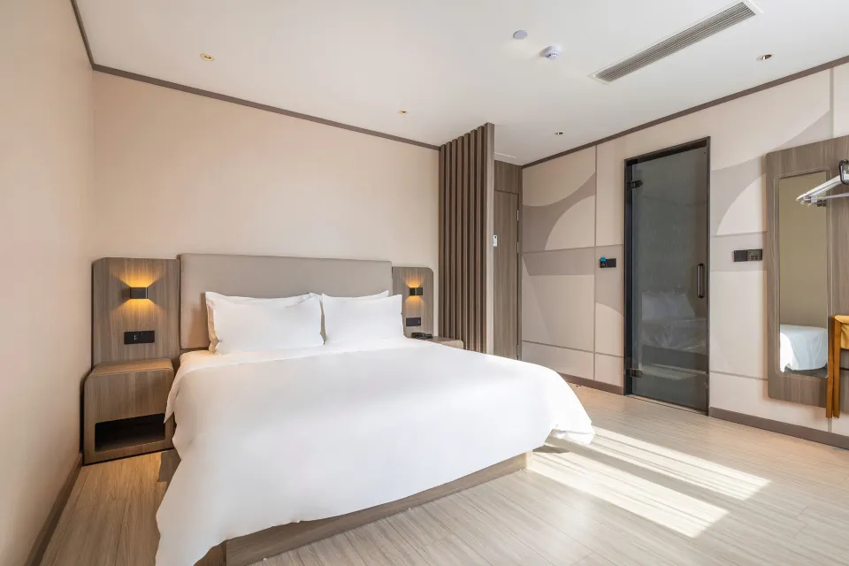 Bedroom 2, Hanting Hotel Luoyang Yanshi Datang Shouyang Mountain, Luoyang
