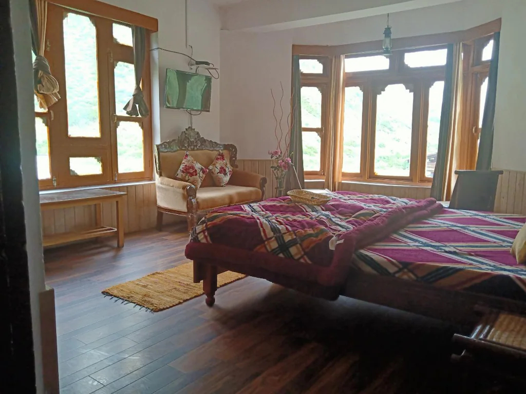 Bedroom 3, Samaa Resorts Chitkul Heights Sangla, Kinnaur
