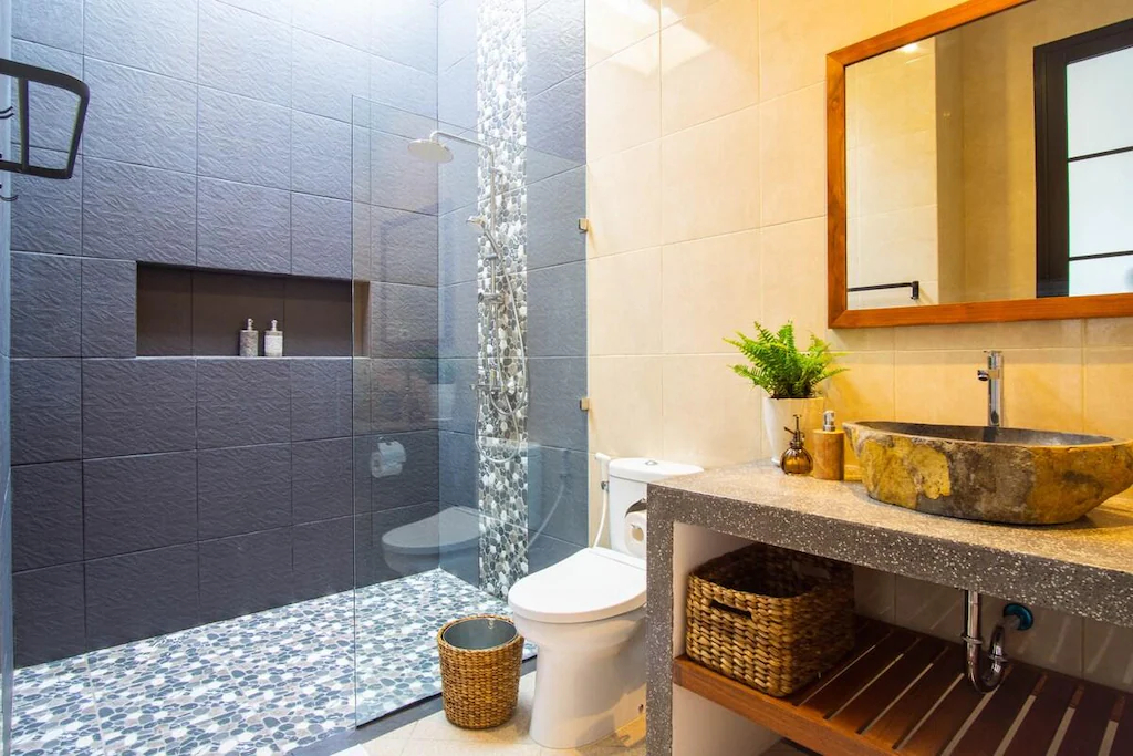 Bathroom 4, Kamaratih Villas by Maheswara, Badung