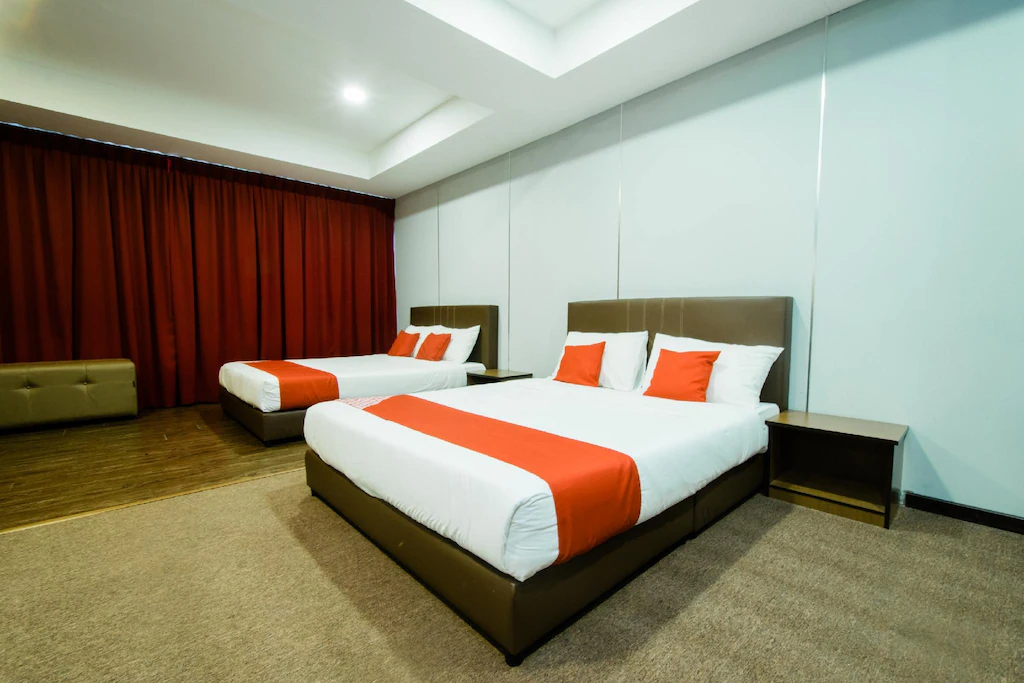 Bedroom 4, V motel , Sibu