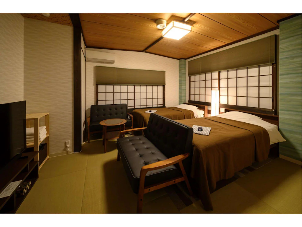 Bedroom 4, Ryokan Yamatoya, Takachiho