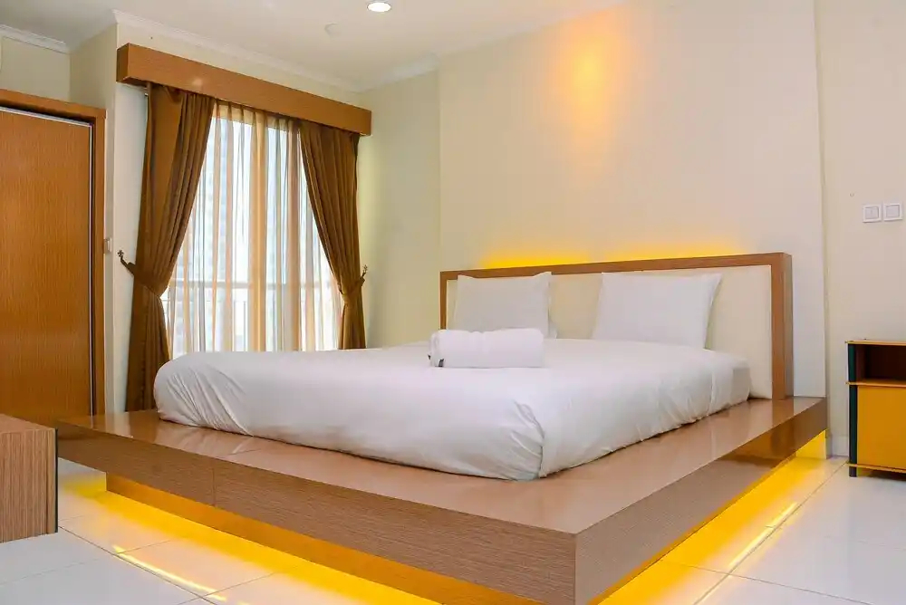 Bedroom 4, Pleasant Studio Apartment at City Home MOI, North Jakarta