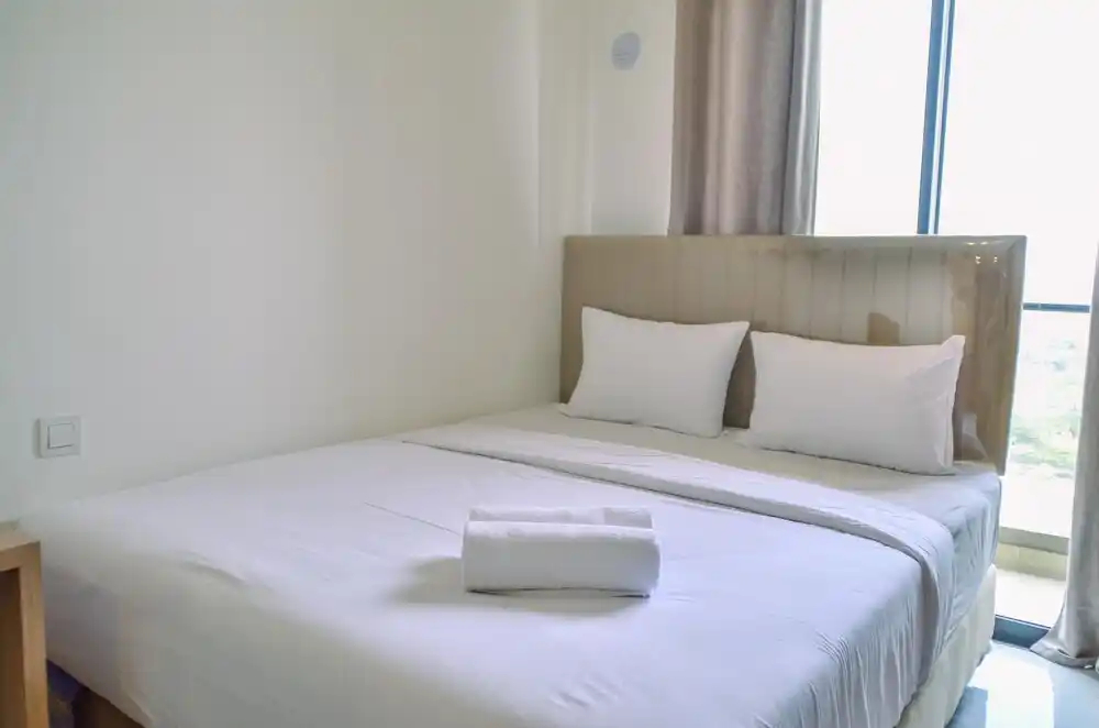 Bedroom 4, Fully Furnished with Modern Design Studio Sky House BSD Apartment, Tangerang Selatan