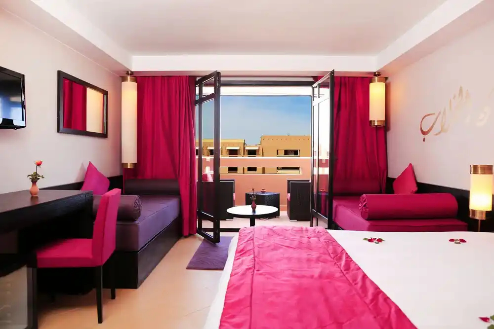 Bedroom 3, Aqua Mirage Club & Aqua Parc - All Inclusive, Marrakech