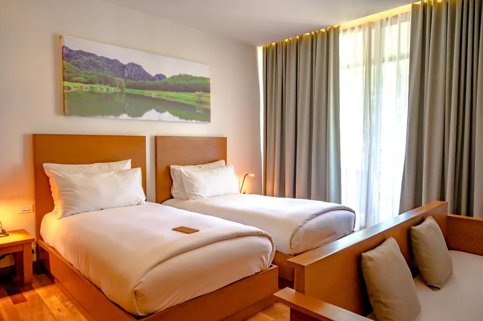 Bedroom 3, Hansar Thai Wellness, Pak Chong