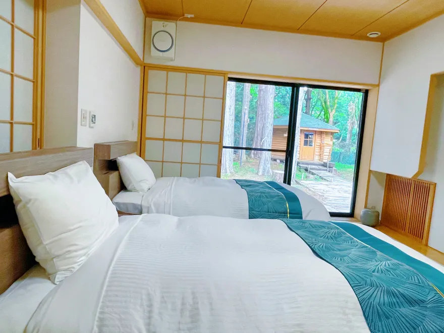 Bedroom 2, Shunzanso Motohakone, Hakone