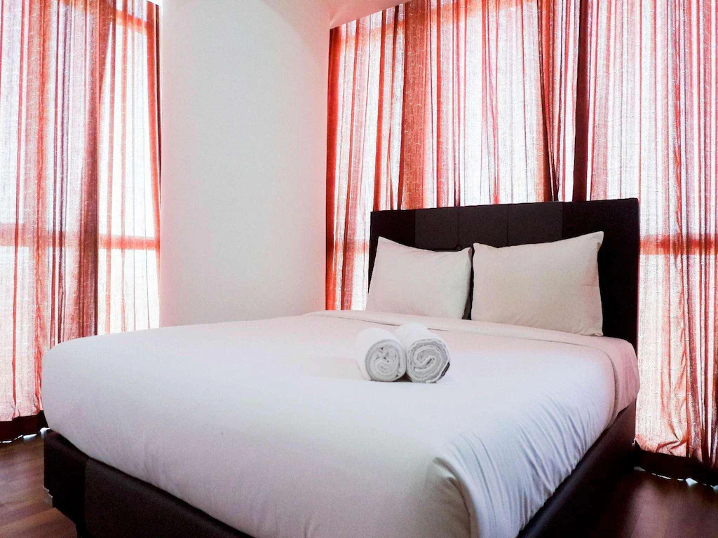 High Floor 2BR Apartment at The Linden By Travelio, Surabaya