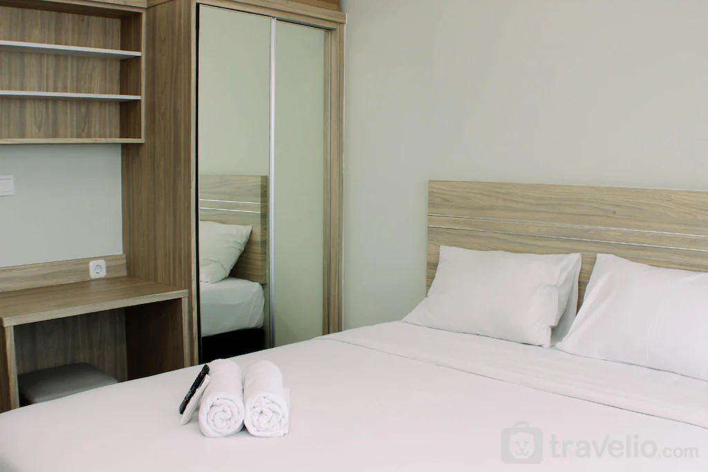 Bedroom, StunningComfy Studio Springlake Bekasi By Travelio, Bekasi