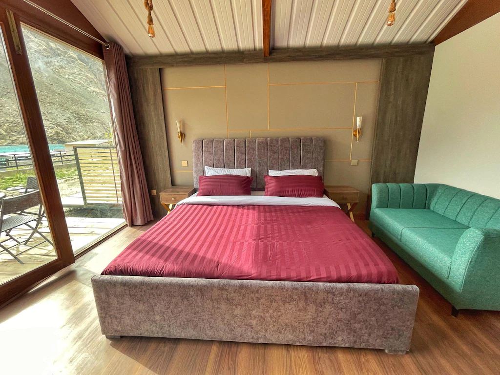 Bedroom 2, Horizon Resort Attabad Lake , Northern Areas