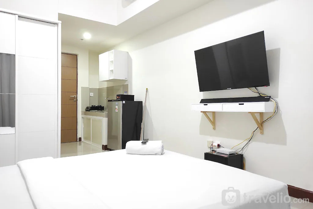 Bedroom 4, Simply Studio at Vida View Makassar By Travelio, Makassar