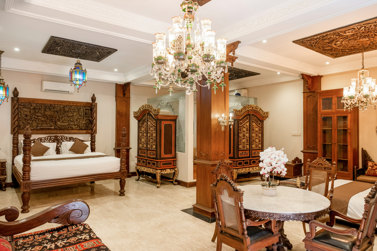 Bedroom 4, Rumah Pesik Art & Heritage Hotel, Yogyakarta