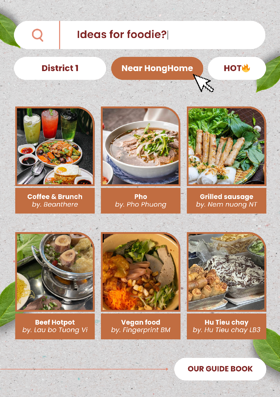 Food & Drinks, HongHome The Cactus Building, District 1