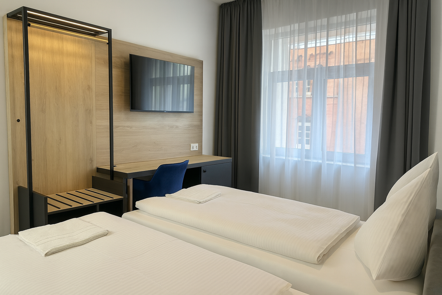Bedroom 2, HI Grand City Hotel, Region Hannover