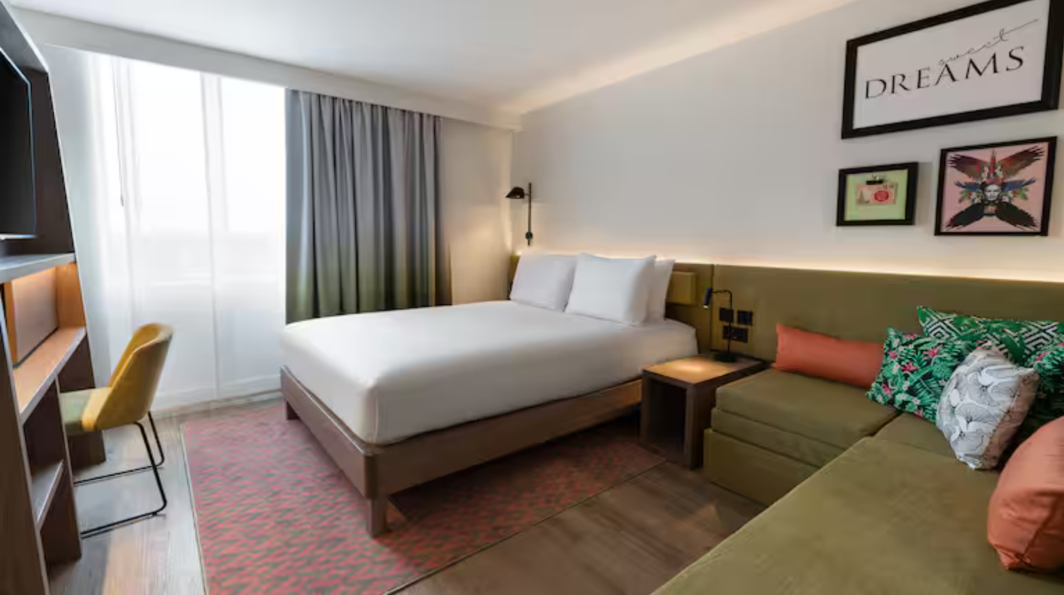 Bedroom, Hampton By Hilton Alicante Airport, Alicante