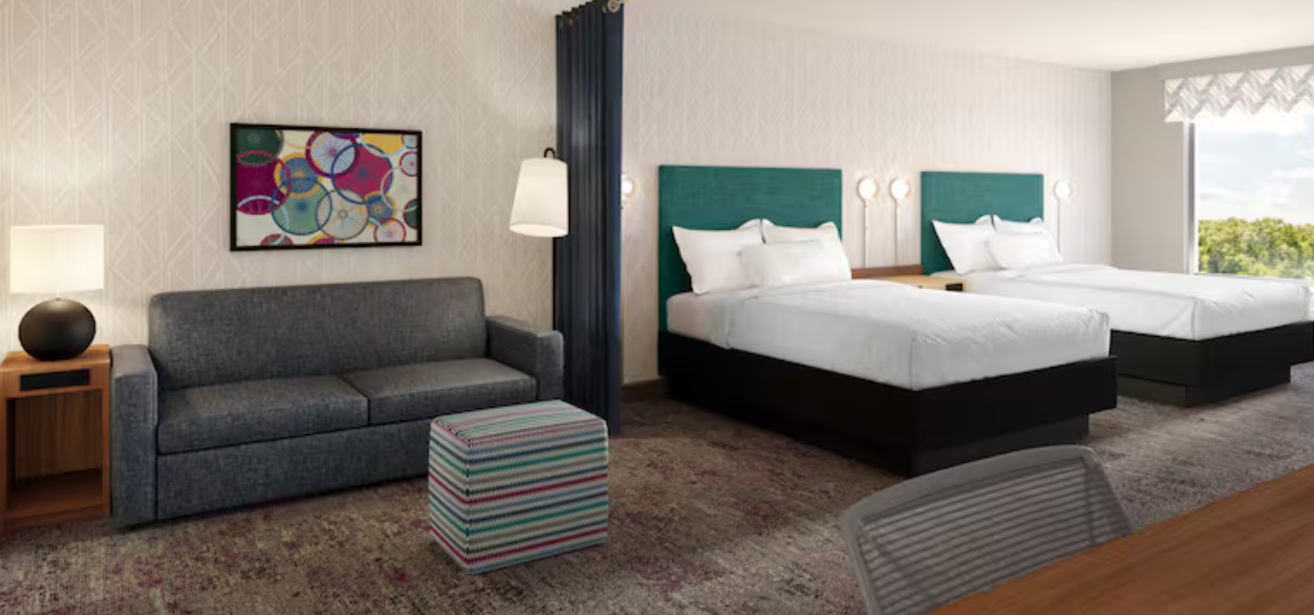 Bedroom, Home2 Suites By Hilton Hickory, Catawba