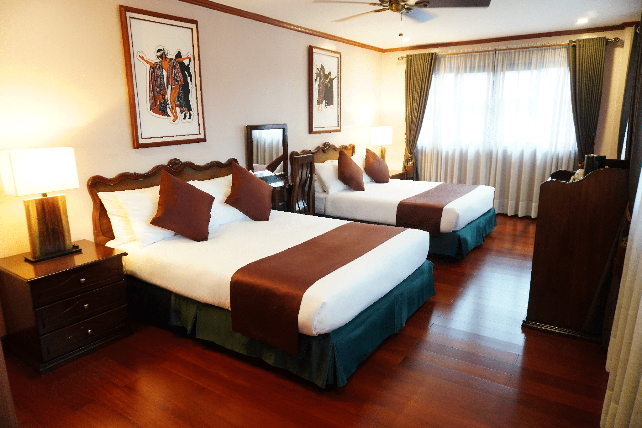 Bedroom, Leonard Wood Pines Hotel, Baguio City