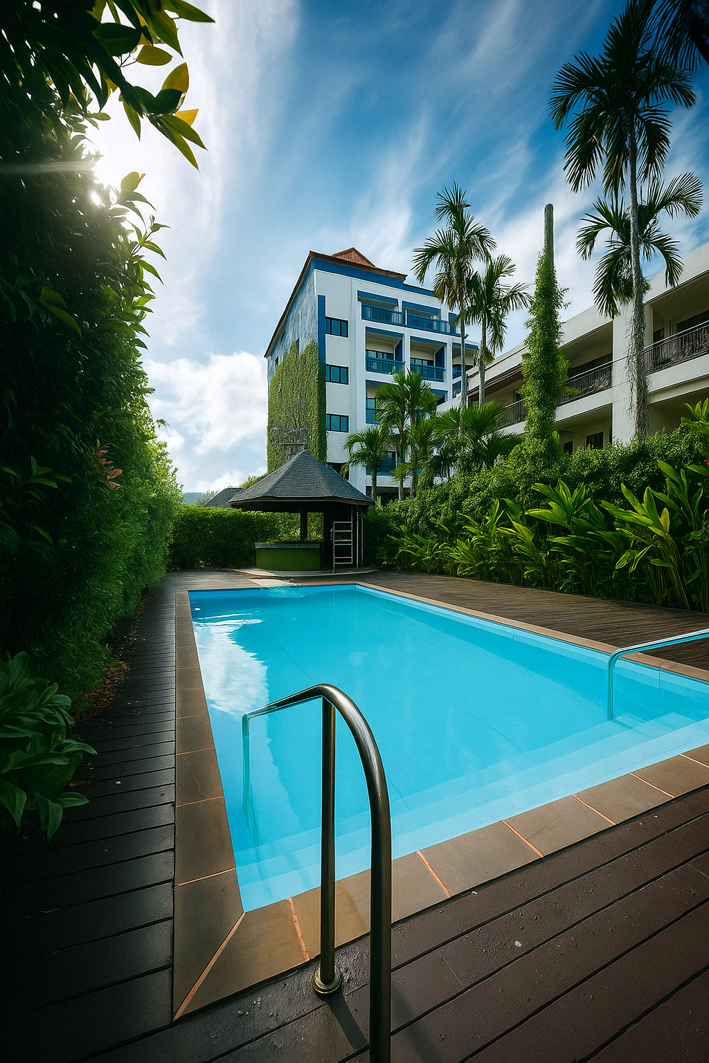 Swimming pool 2, Spice & Sea Resort, Phuket Island