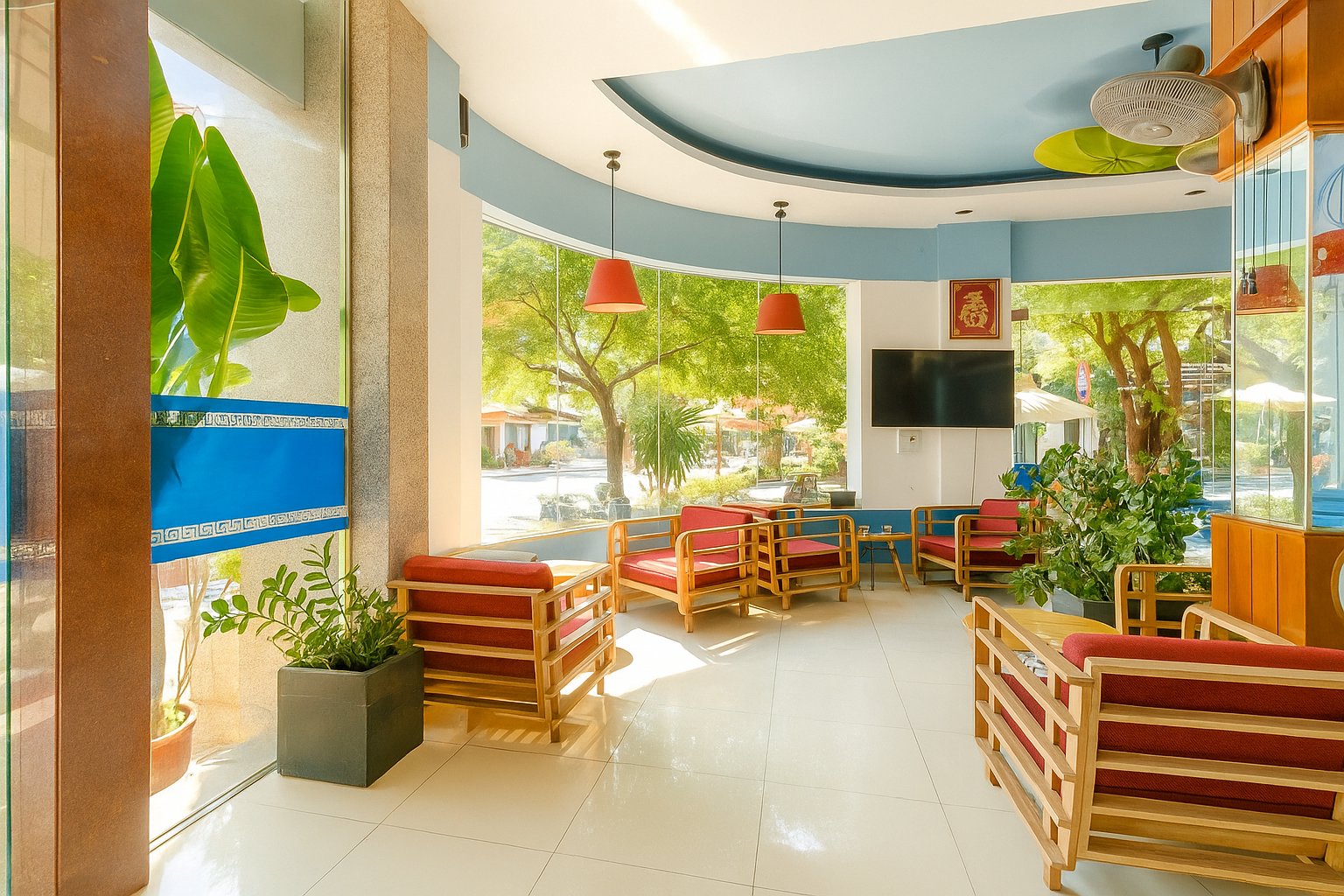 Public Area 2, SKY APARTMENT & HOTEL, Da Nang