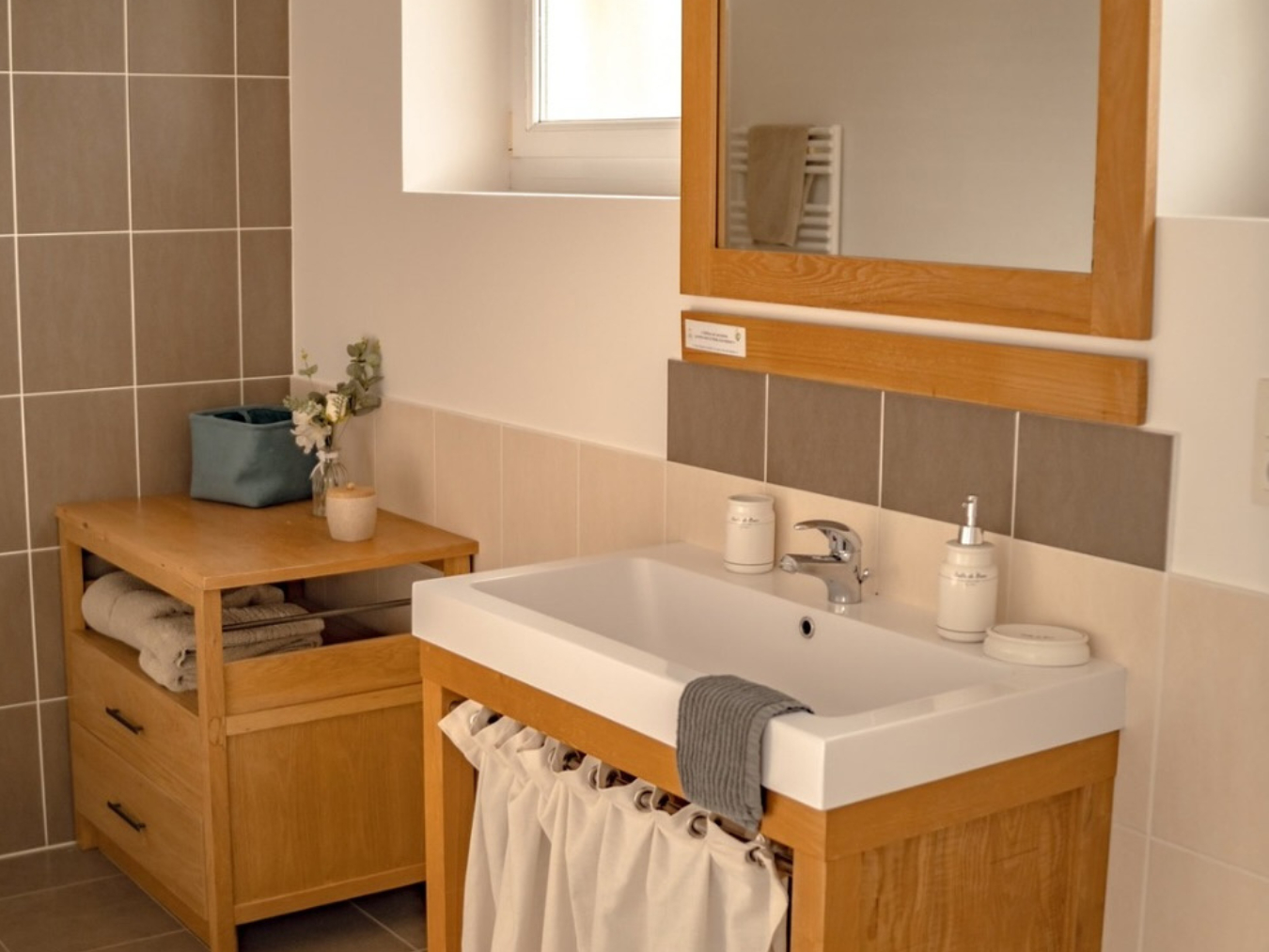 Bathroom, Le Gîte du Haras d'Havetot, Calvados