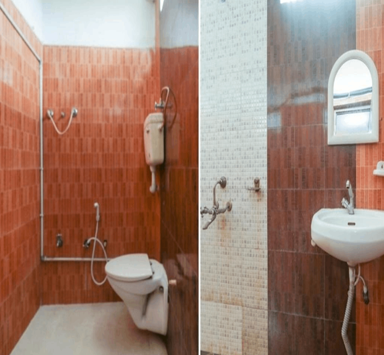 Bathroom, Hotel Nilay And Manjula Banquet, Bhagalpur