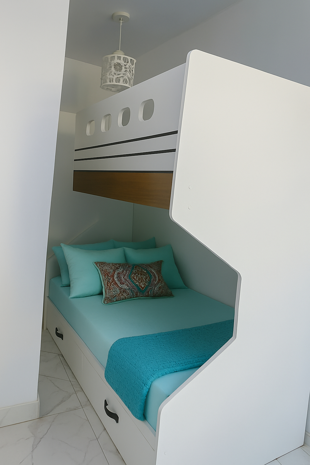 Bedroom 2, Port Said Tourist Resort num02, Al-Manasrah